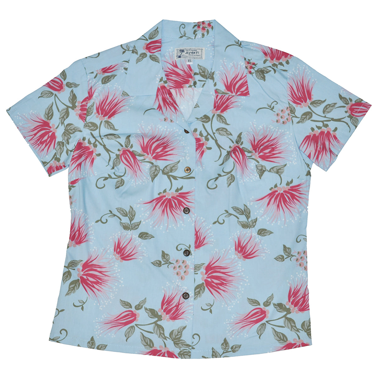 Ohia Lehua Print Hawaiian Shirt