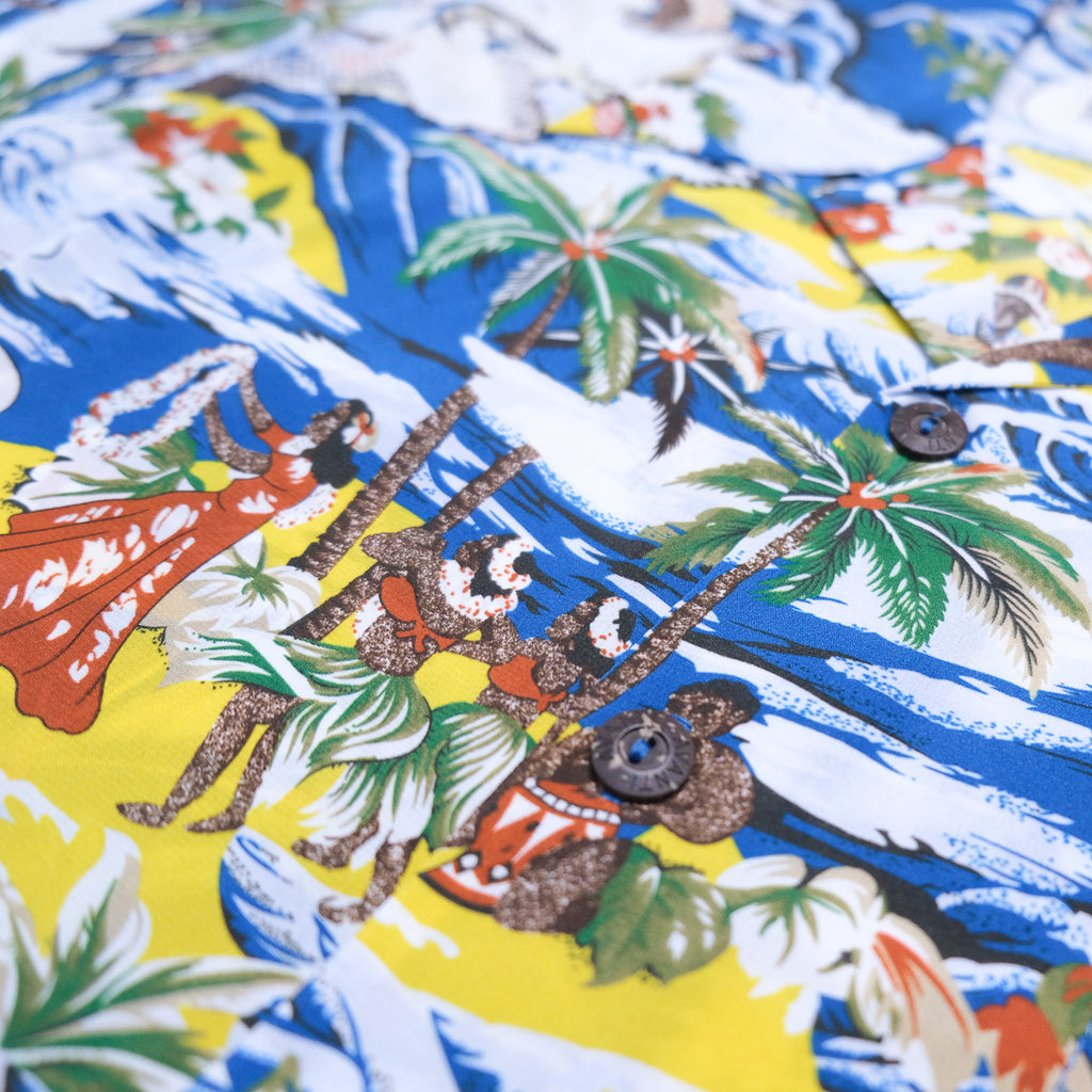 Men's Land of Aloha Hawaiian Shirt - Teal