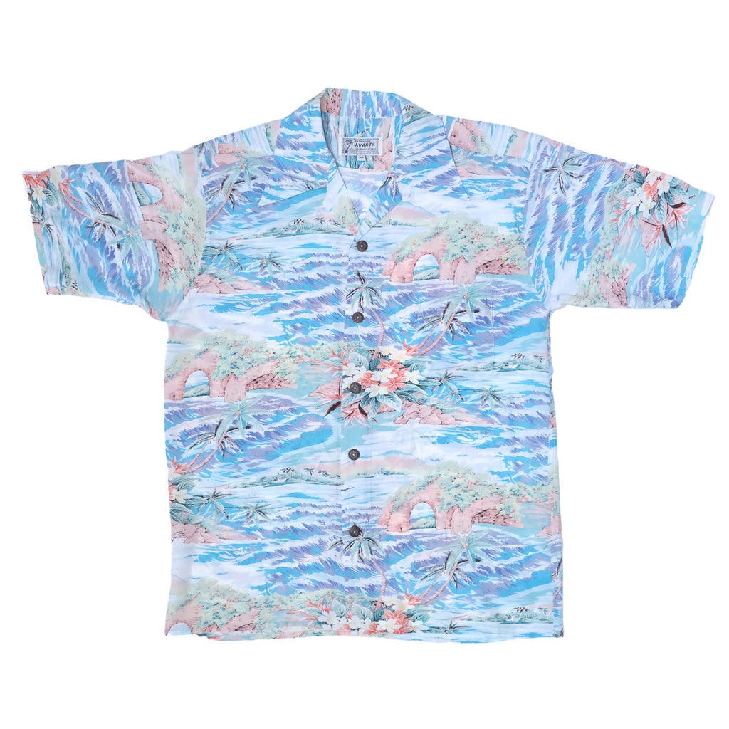 Junior Oasis Hawaiian Shirt - Blue