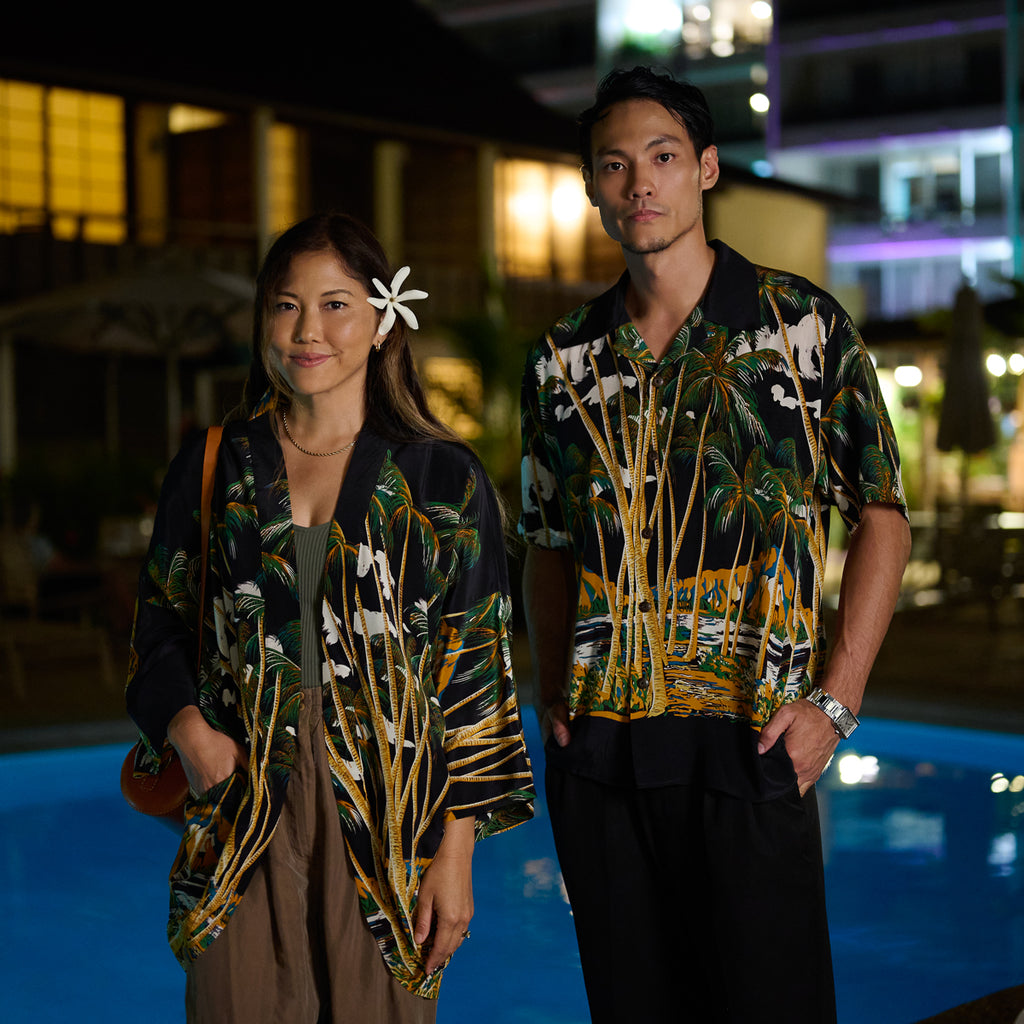 Women's From Here to Eternity Kimono Cover-up - Black