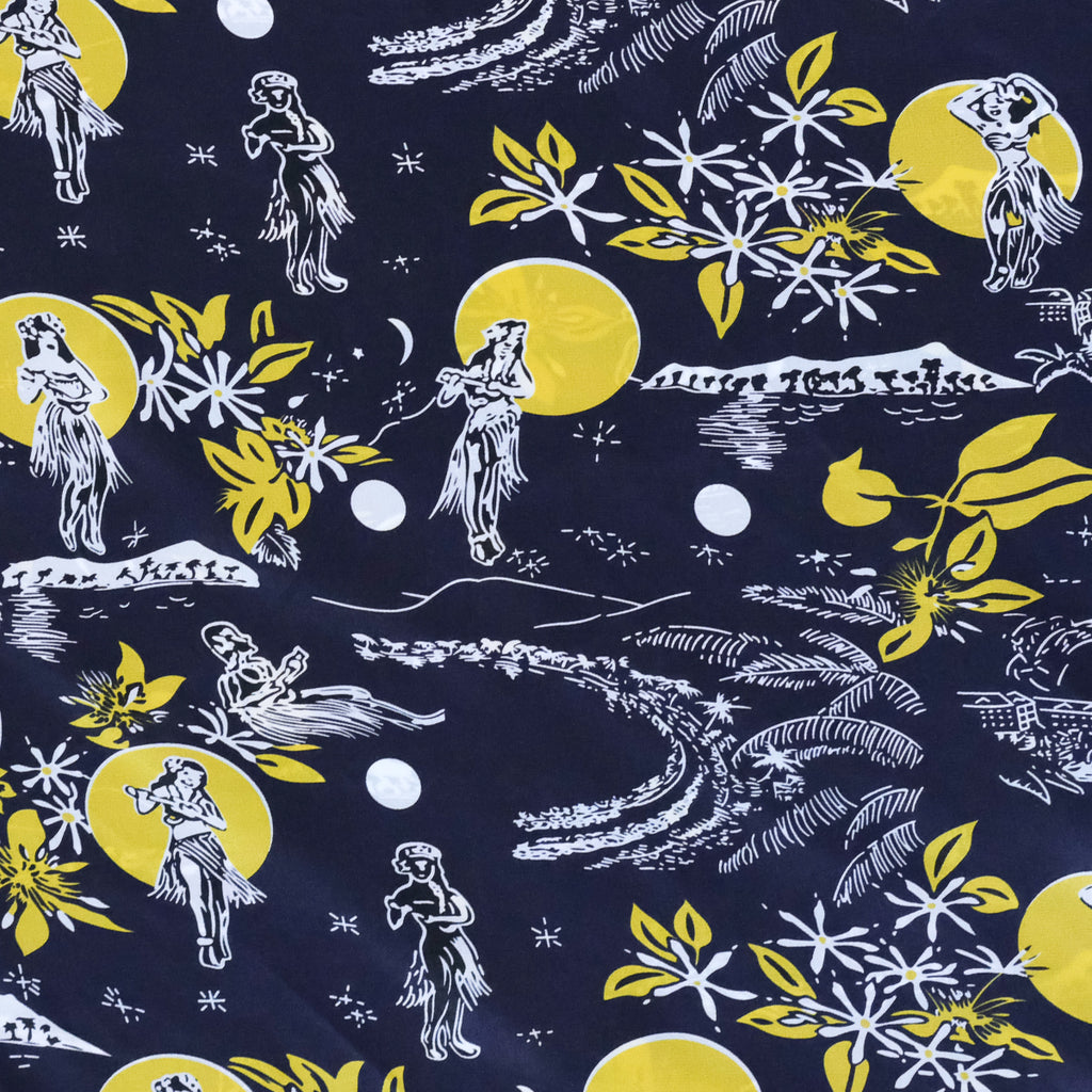 Hula Moon - Navy