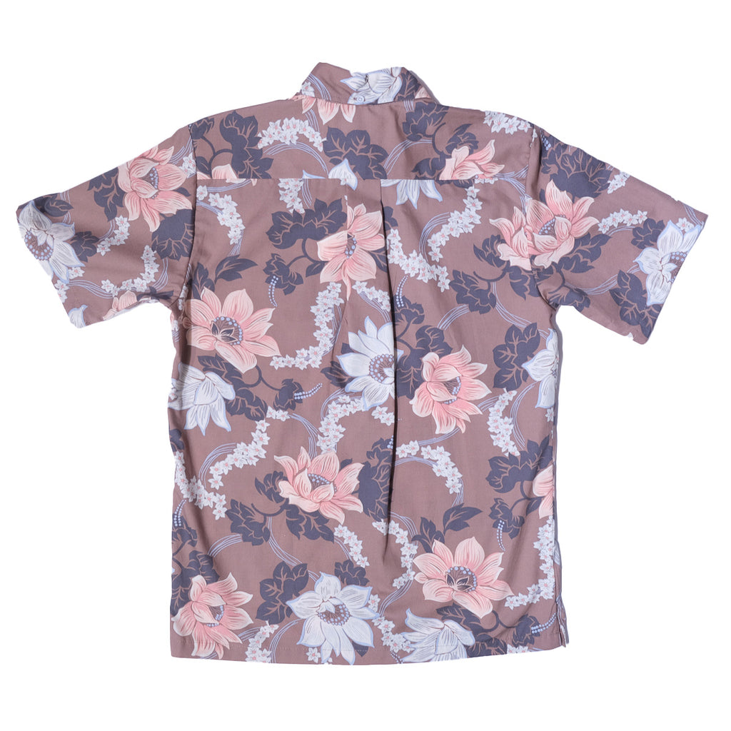 Men's Keanu Aloha Shirt - Mocha