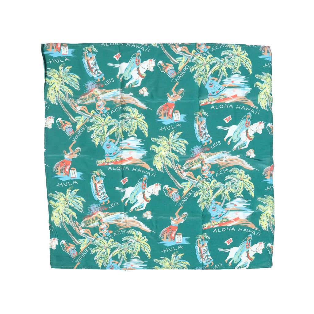 Pau Rider Bandana - Green