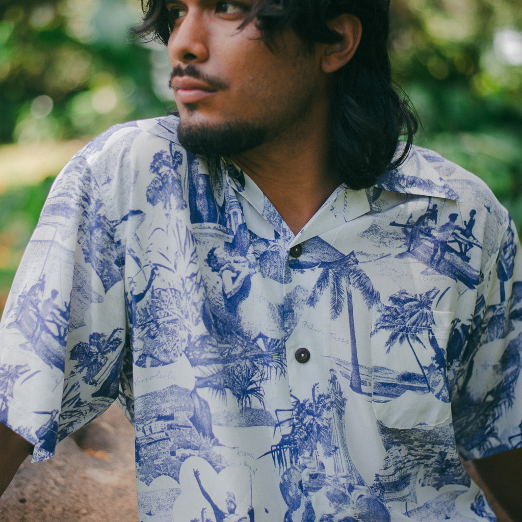 Men's Legacy Hawaiian Shirt - White