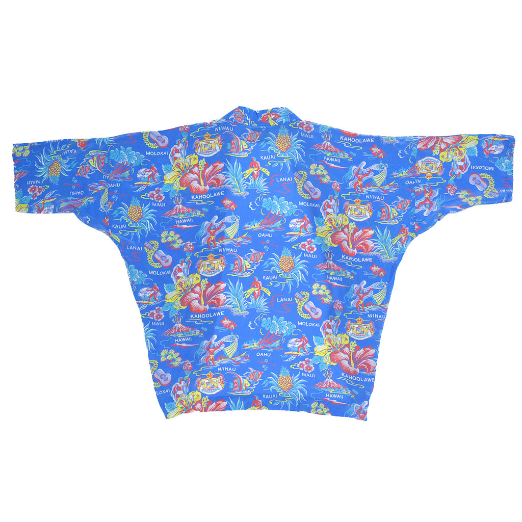 Women's Eight Isles Kimono Cover-Up - Blue