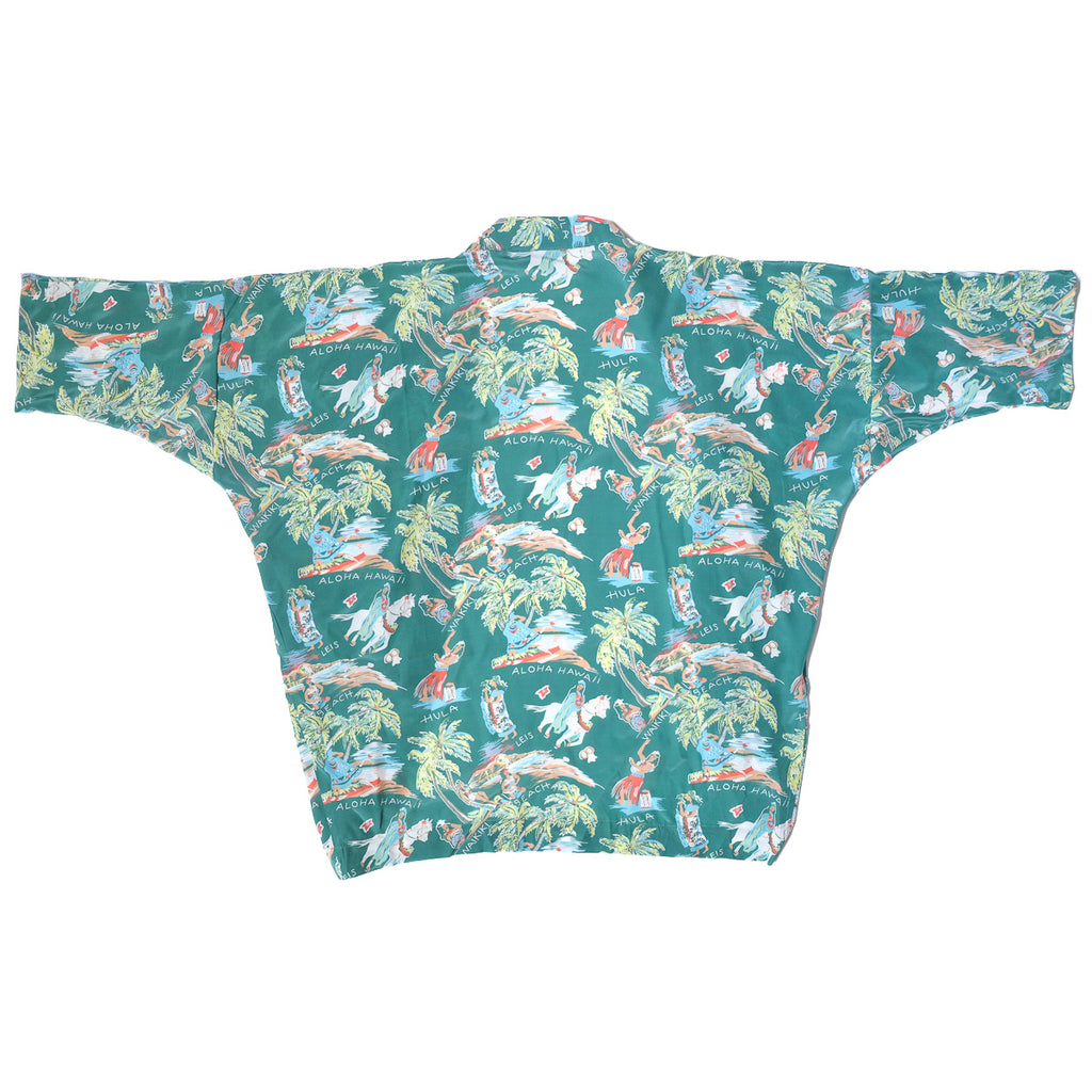 Women's Pau Rider Kimono Cover-up - Green