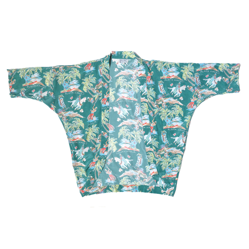 Women's Pau Rider Kimono Cover-up - Green