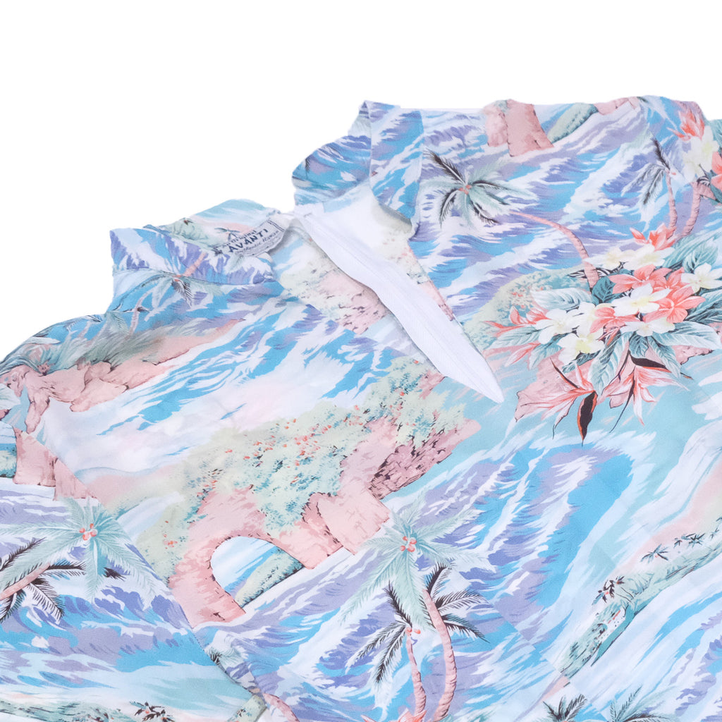 Women's Oasis Mandarin Dress - Blue