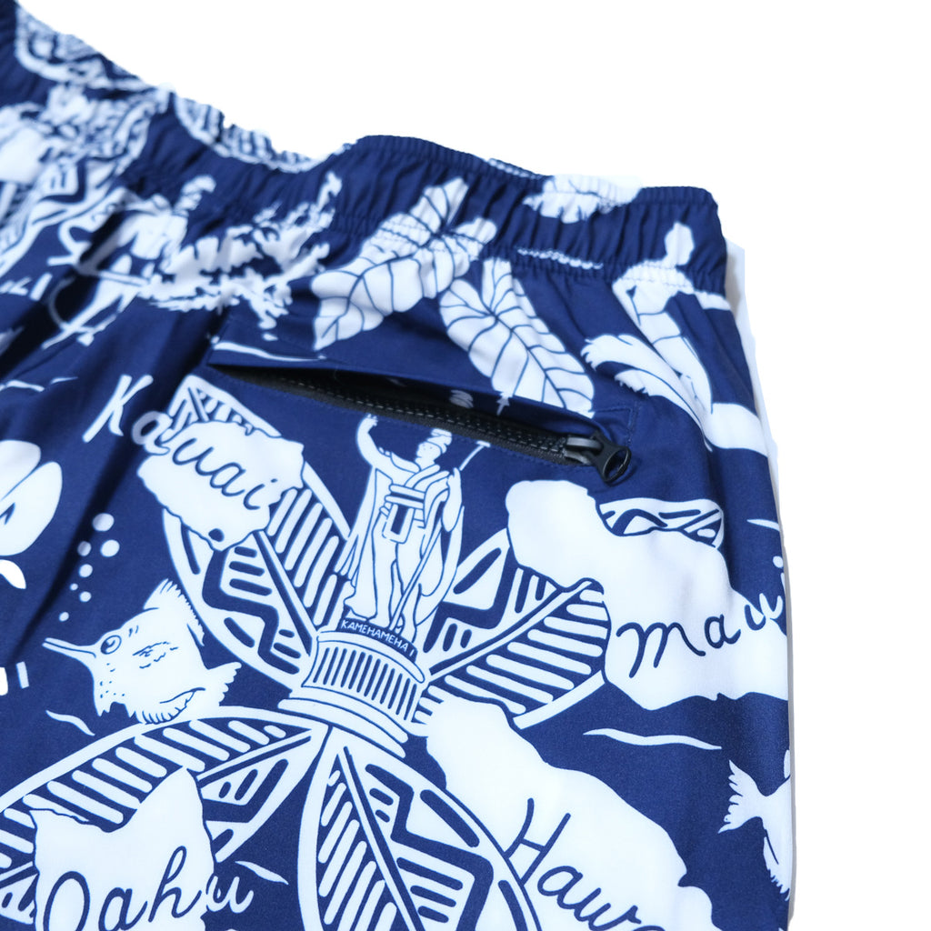 King & Islands Swim Trunks - Navy