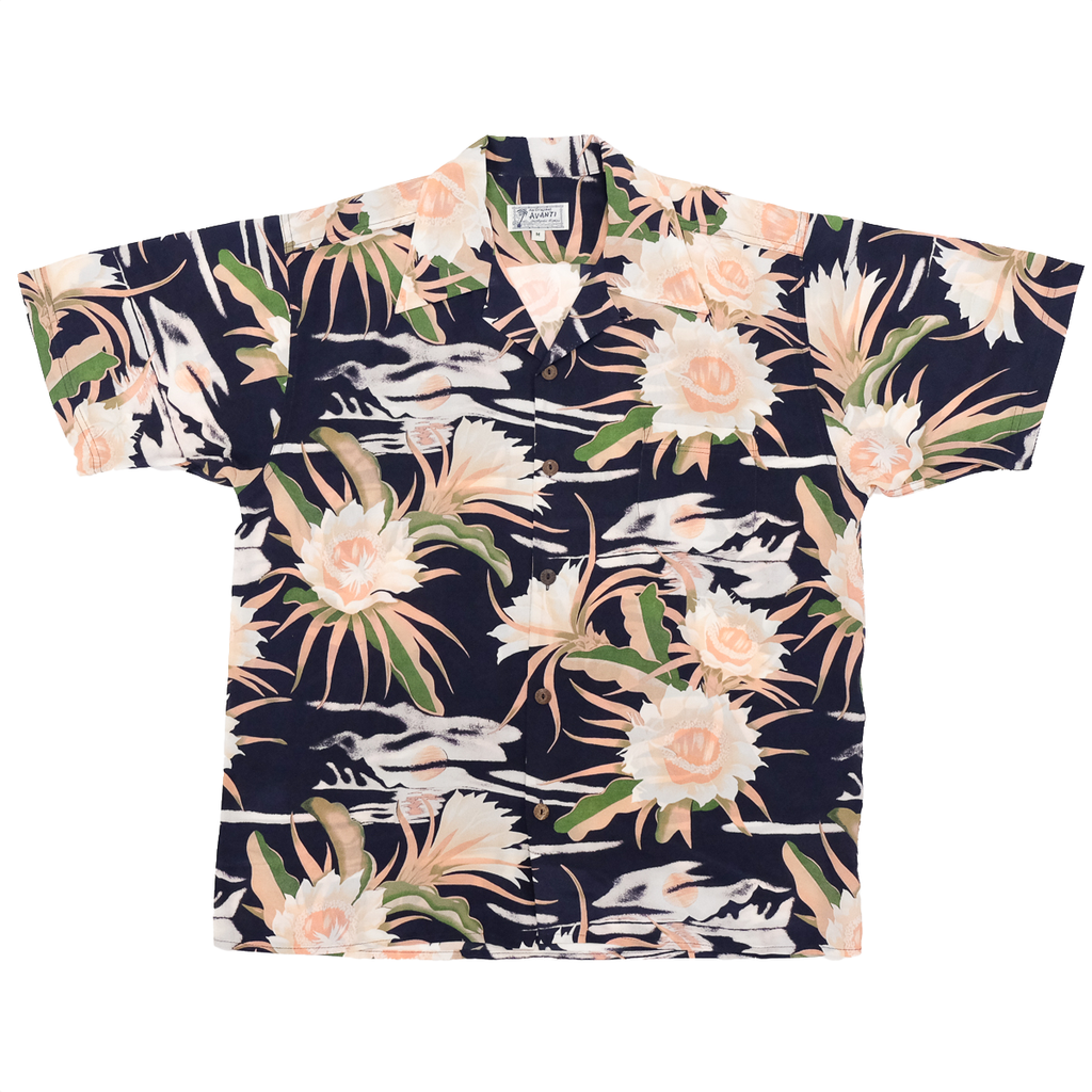 Men's Summer Dreams Aloha Shirt - Navy