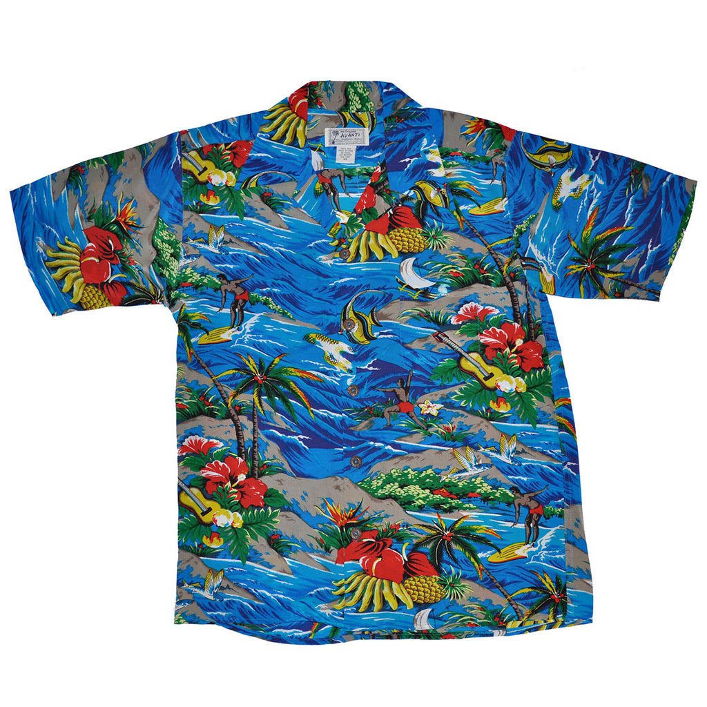 Men's Wonderland Hawaiian Shirt