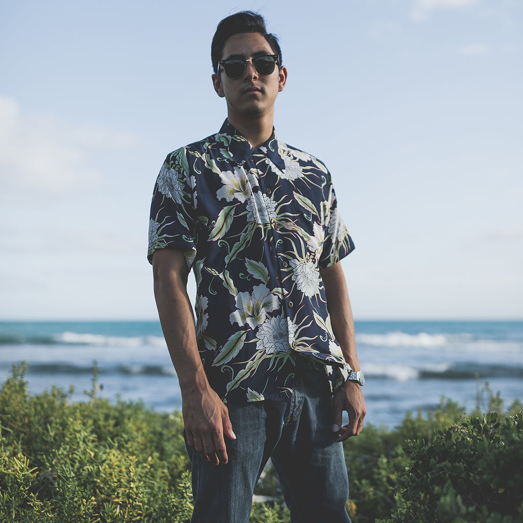 Men's Hibiscus Hawaiian Shirt