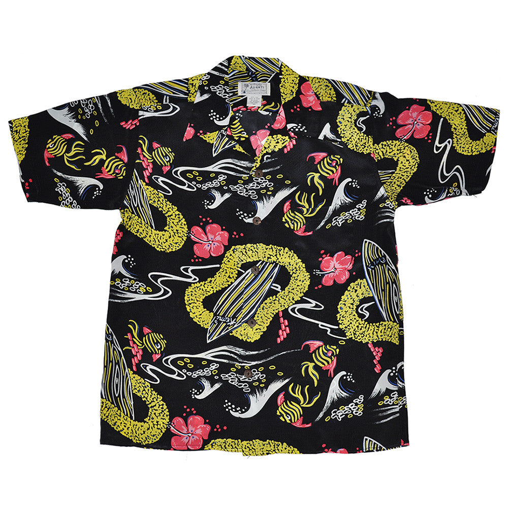 Men's Wave Hawaiian Shirt