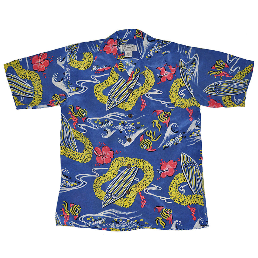 Men's Wave Hawaiian Shirt