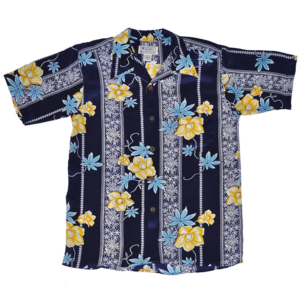 Men's Floral Lace Hawaiian Shirt