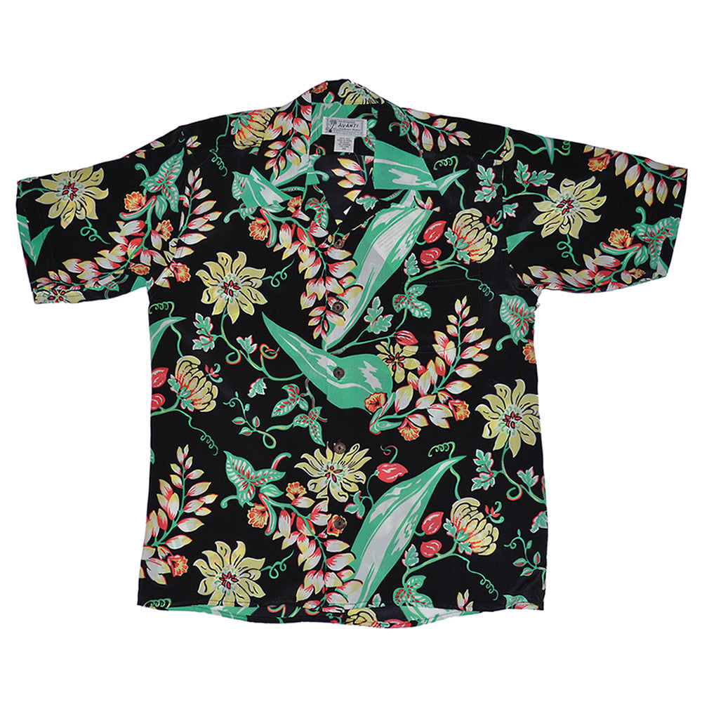 Men's Vintage Floral Hawaiian Shirt