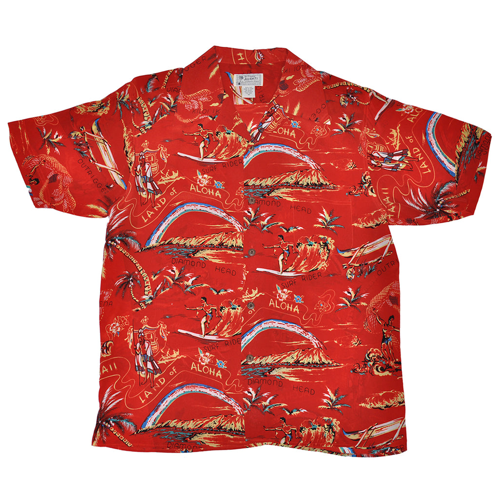 Men's Surf Rider Hawaiian Shirt