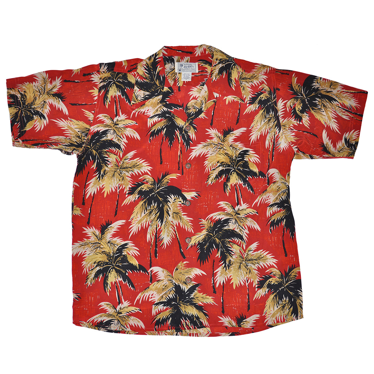 Men's Breeze Hawaiian Shirt - Red – AVANTI HAWAII