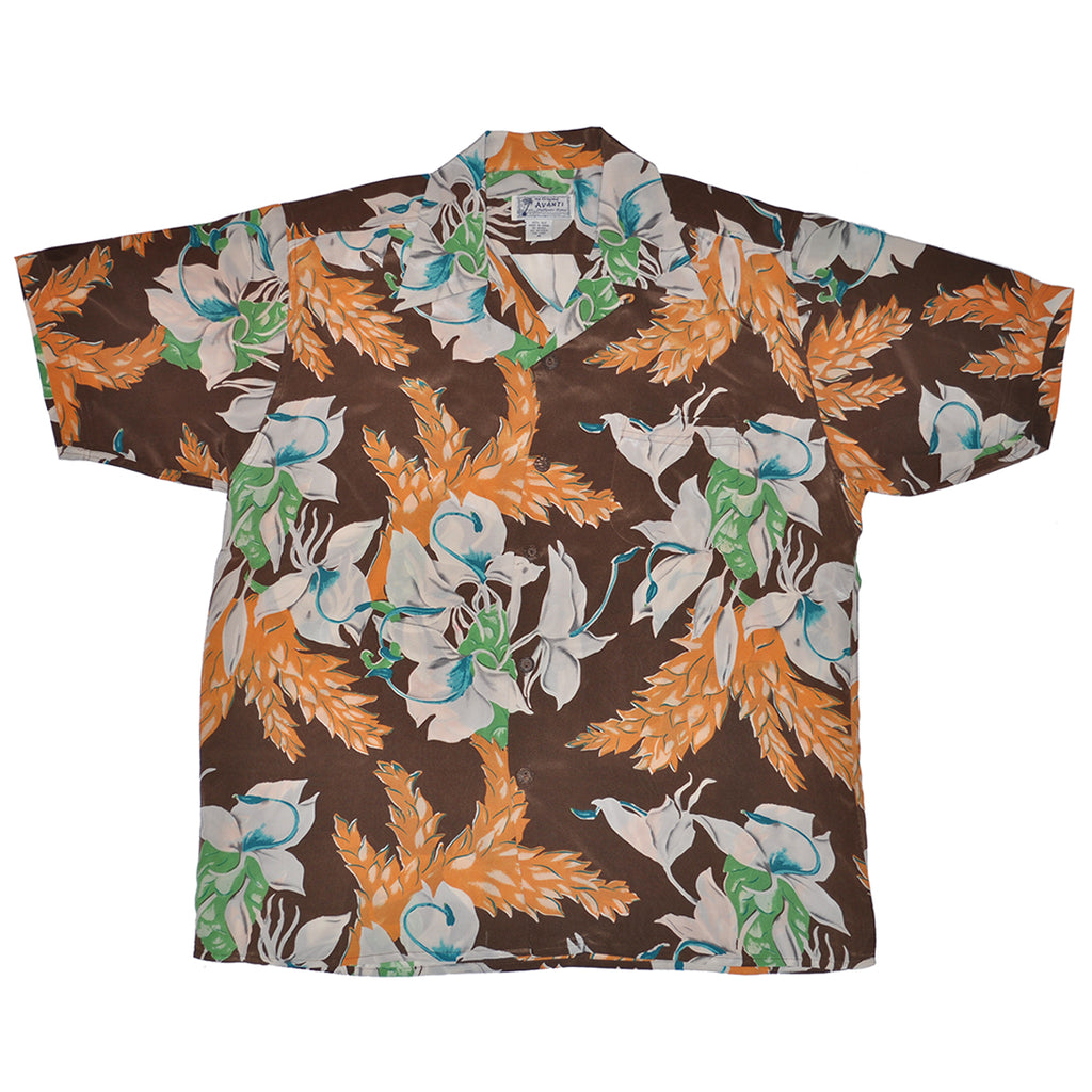 Junior Island Floral Hawaiian Shirt