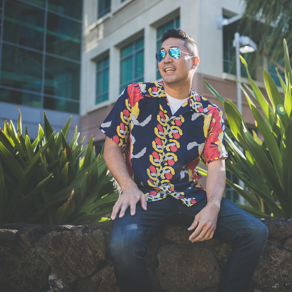 Men's Blooming Twine Hawaiian Shirt
