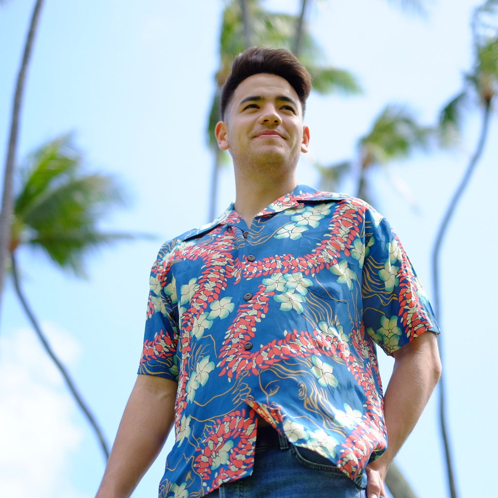 Men's Lei Day Hawaiian Shirt