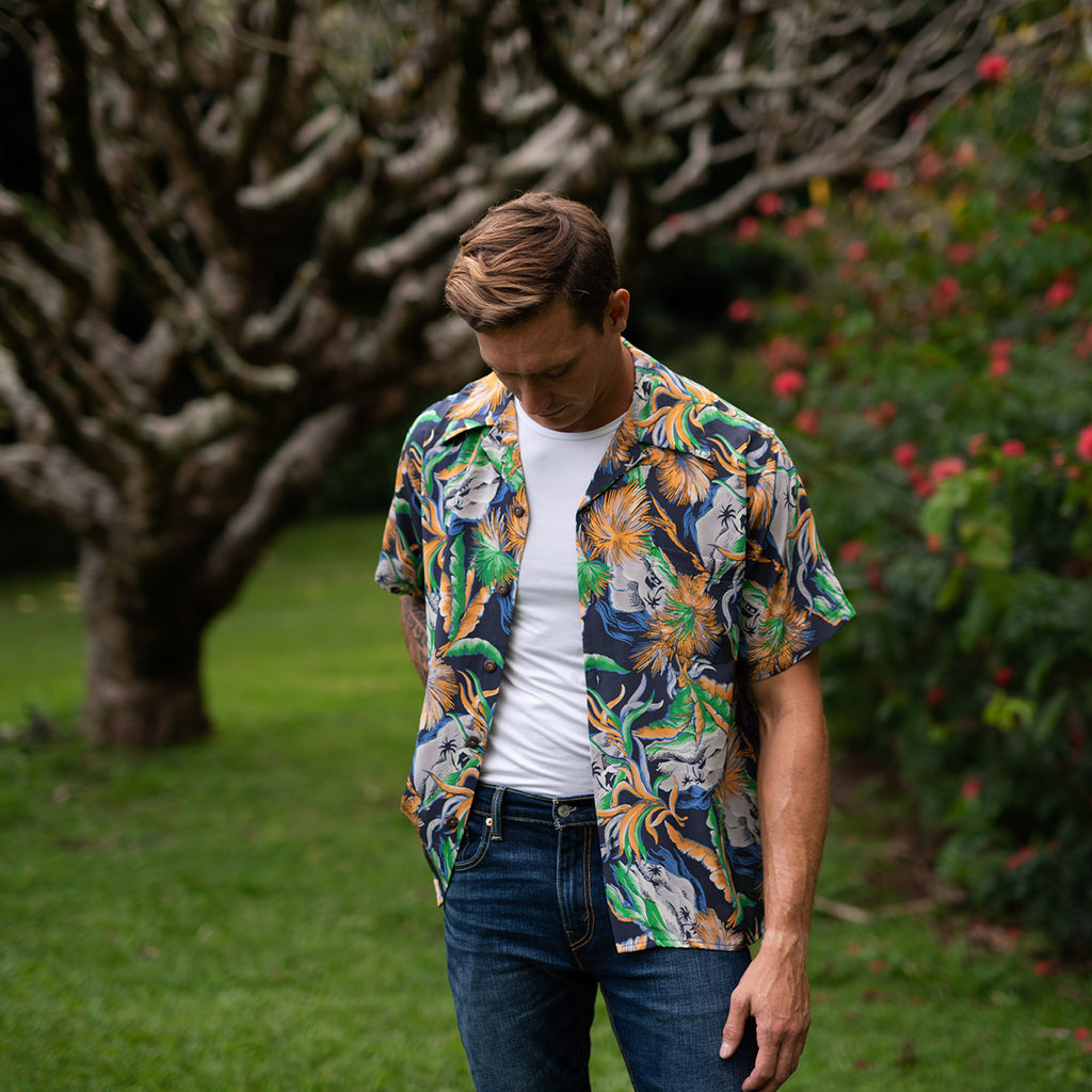 Men's Island Scenics Hawaiian Shirt