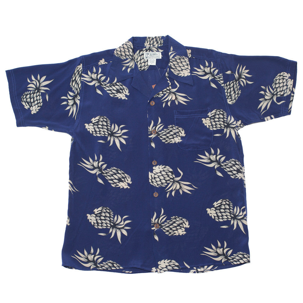 Junior Pineapple Hawaiian Shirt