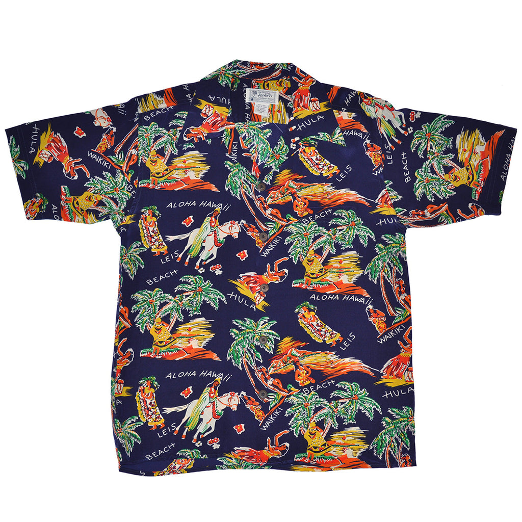 Men's Pa'u Riders Hawaiian Shirt