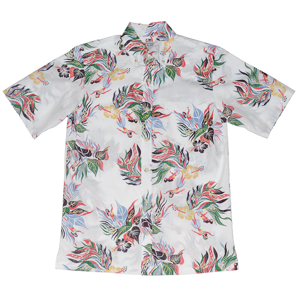 Men's Hula Bloom Aloha Shirt