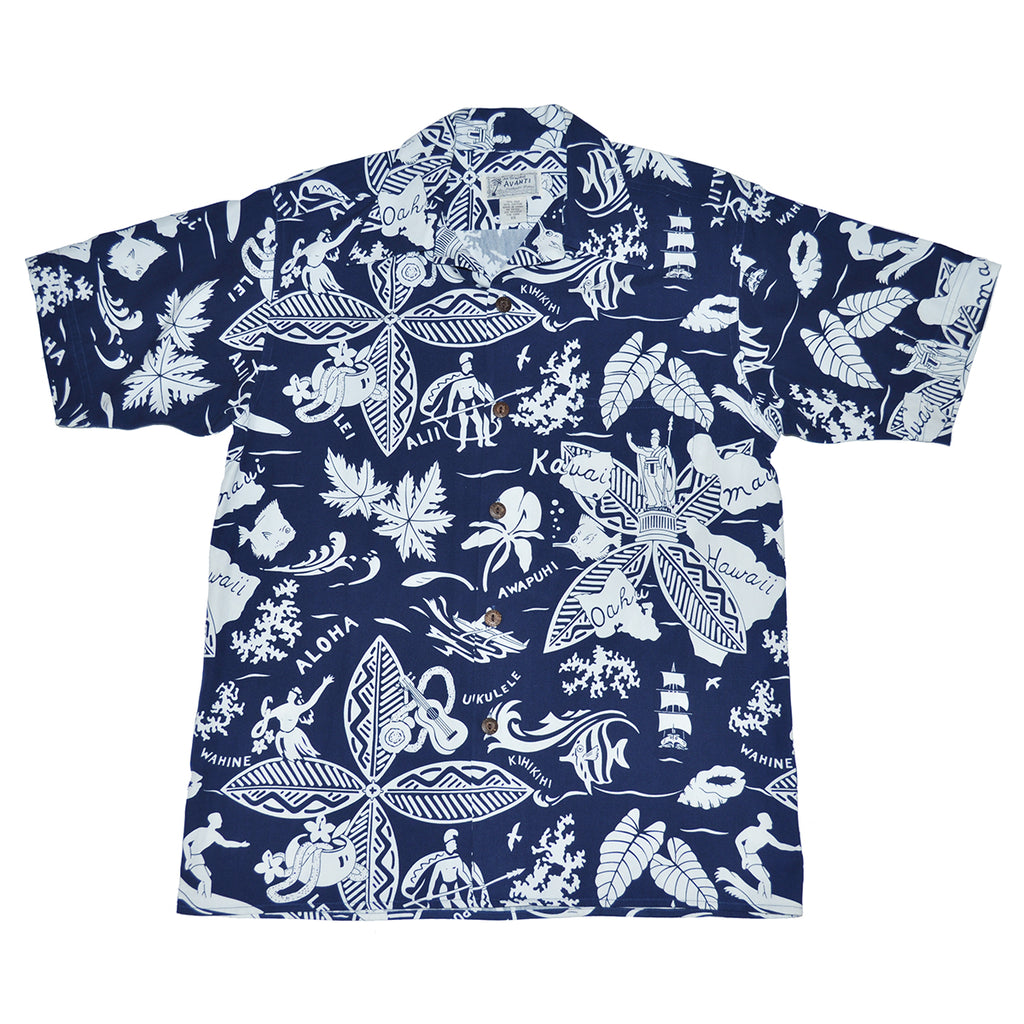 Men's King & Islands Hawaiian Shirt