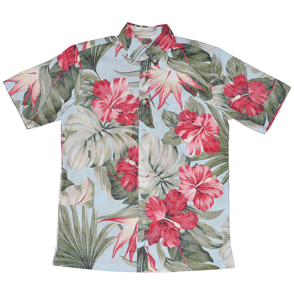 Men's Paradise Aloha Shirt - Blue
