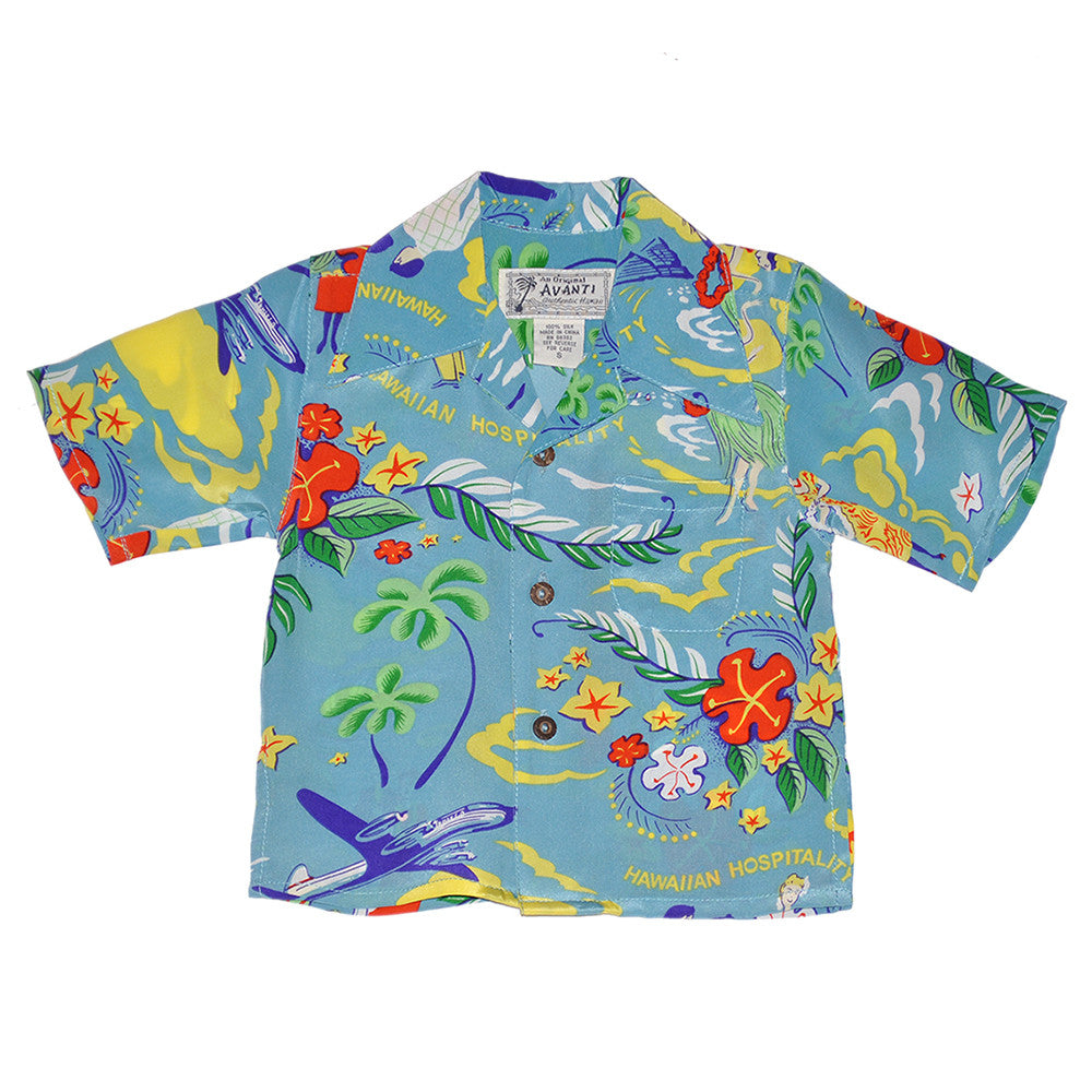 Boy's Hawaiian Hospitality Hawaiian Shirt