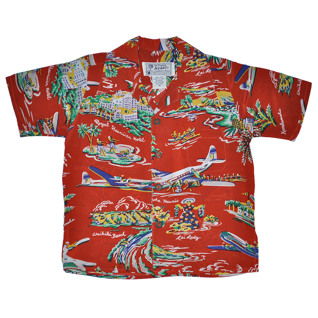 Boy's Airways Hawaiian Shirt