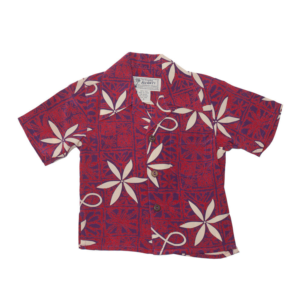 Boy's Blue Hawaii Hawaiian Shirt