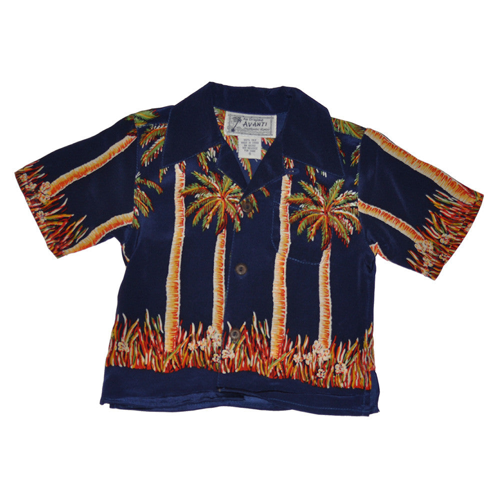 Boy's Palms Hawaiian Shirt