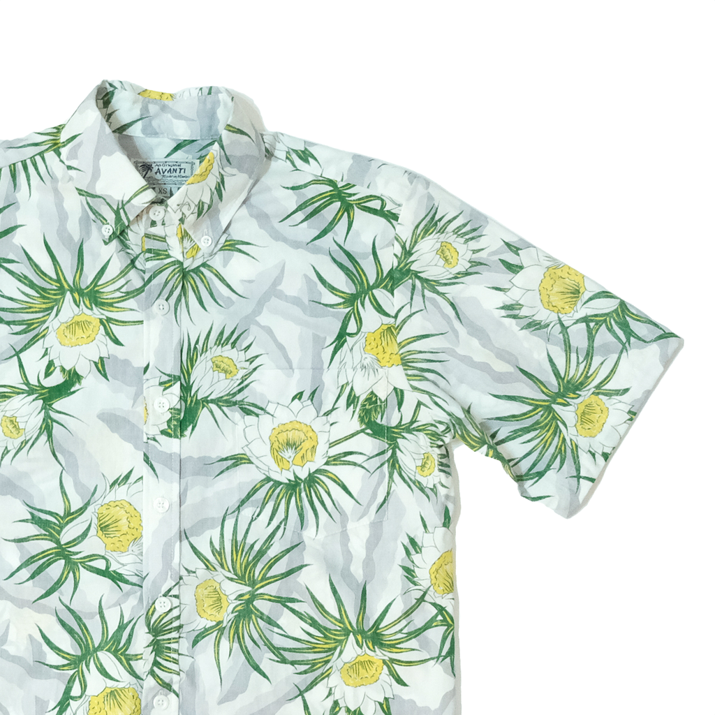 Men's Punahou Aloha Shirt - White